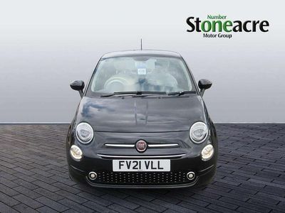 Used Fiat 500 Lounge 70 HP (51 kW) 2021 Black Hatchback