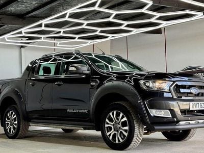Black Used 2017 Ford Ranger Wildtrack Pickup | £16,984 (Fair price)