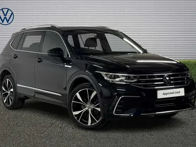 Used VW Tiguan Allspace R-line 150 HP (110 kW) 2024 Black SUV