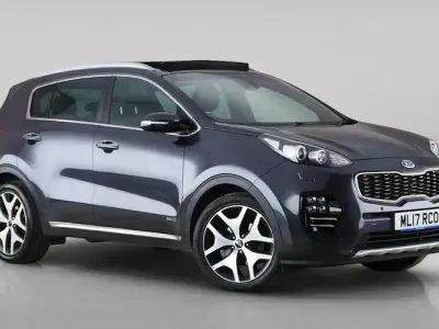 Used Kia Sportage GT-Line S 185 HP (136 kW) 2017 Silver SUV