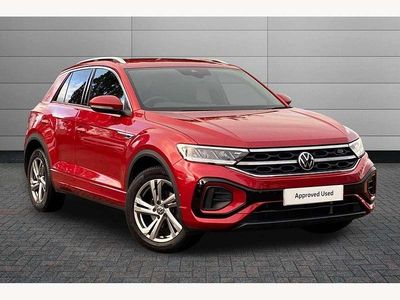 Red Used 2022 VW T-Roc R-line SUV | £22,350 (Fair price)