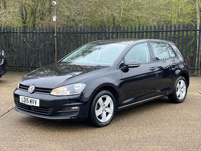 Used VW Golf VII Match 2015 Black Hatchback