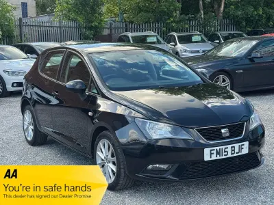 Used Seat Ibiza 85 HP (62 kW) 2015 Black Hatchback