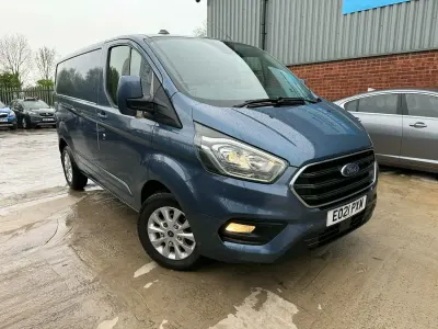 Used Ford Transit Custom Limited 130 HP (95 kW) 2021 Blue Van