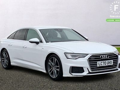 White Used 2020 Audi A6 S-Line Sedan | £21,099 (Expensive)