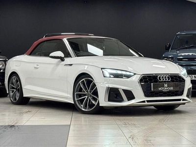 Used Audi A5 Cabriolet S-Line 245 HP (180 kW) 2020 White Cabriolet