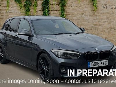 Used BMW 118 M Sport 134 HP (98 kW) 2018 Grey Hatchback