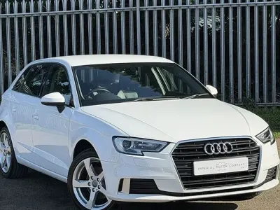 Used Audi A3 Sport 116 HP (85 kW) 2019 White Sedan