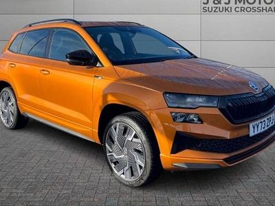 Used Skoda Karoq SportLine 2024 Orange SUV