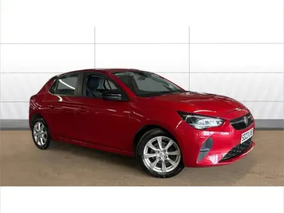 Used Vauxhall Corsa Design Edition 75 HP (55 kW) 2023 Red Hatchback