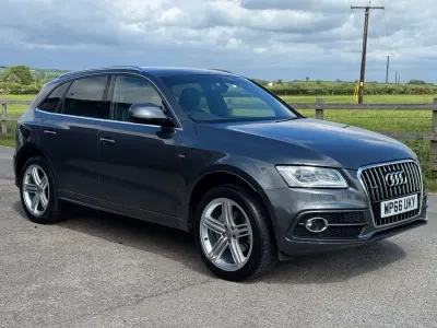 Begagnad Audi Q5 S-line plus 190 HK (139 kW) 2016 Grå SUV
