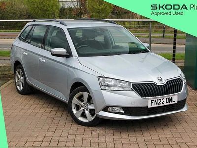Used Skoda Fabia SE L 94 HP (69 kW) 2022 Brilliant silver metallic Hatchback