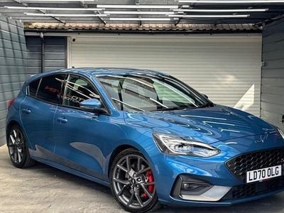 Used Ford Focus ST 280 HP (205 kW) 2020 Blue Hatchback