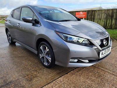 Grey Used 2021 Nissan Leaf N-Connecta Hatchback | £9,450 (Fair price)