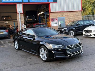 Used Audi A5 S-Line 2017 Black Hatchback