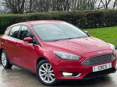Red Used 2017 Ford Focus Titanium Hatchback | £3,950 (Good price)