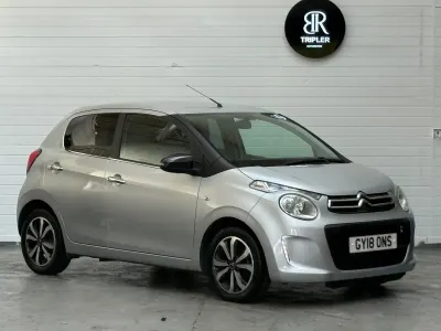 Used Citroën C1 Flair 82 HP (60 kW) 2018 Grey Hatchback
