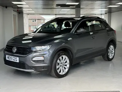 Used VW T-Roc SE 115 HP (84 kW) 2019 Grey SUV