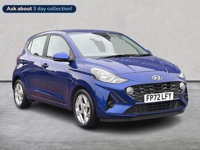 Used Hyundai i10 SE 67 HP (49 kW) 2022 Blue Hatchback