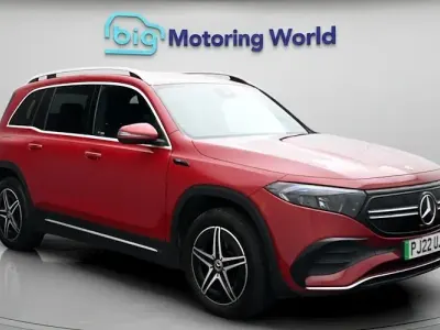 Used Mercedes EQB300 AMG line 167 kW (228 HP) 2022 Red SUV