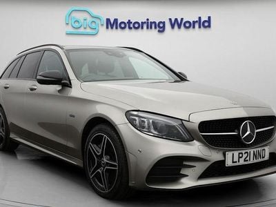 Used 2021 Mercedes C300e AMG line Estate | £21,700 (Fair price)