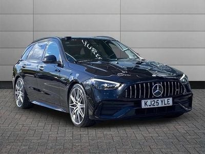 Begagnad Mercedes C43 AMG Premium Plus 415 HK (305 kW) 2025 Svart Kombi