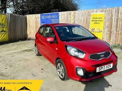 Used Kia Picanto 68 HP (50 kW) 2013 Red Hatchback
