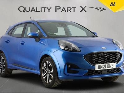 Used Ford Puma ST-Line 125 HP (91 kW) 2021 Blue SUV