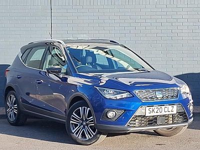 Used Seat Arona XCELLENCE 115 HP (84 kW) 2020 Blue SUV