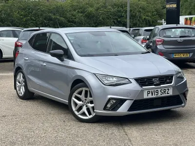 Used Seat Ibiza FR 80 HP (58 kW) 2019 Silver Hatchback