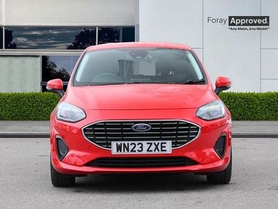 Usado Ford Fiesta Titanium 2023 Vermelho Citadino