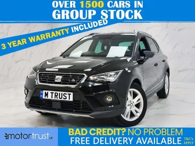 Used Seat Arona FR 110 HP (80 kW) 2021 Black SUV