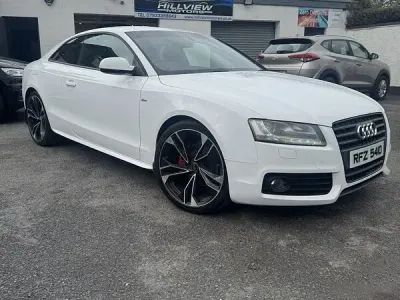 Used Audi A5 S-Line 160 HP (117 kW) 2011 White Coupe