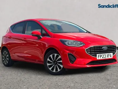 Used Ford Fiesta Titanium 101 HP (74 kW) 2022 Red Hatchback
