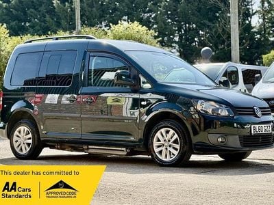 Used VW Caddy Life 102 HP (75 kW) 2011 Green MPV