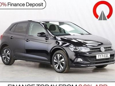 Used VW Polo Match 80 HP (58 kW) 2021 Black Hatchback