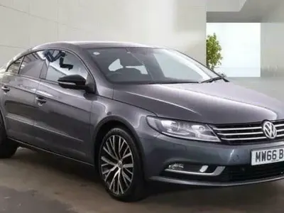 Used VW CC Black Edition 150 HP (110 kW) 2016 Grey Sedan