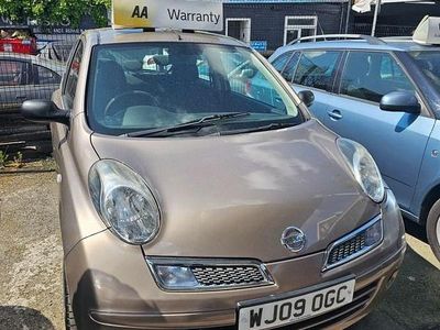 Begagnad Nissan Micra Visia 86 HK (63 kW) 2009 Beige Halvkombi