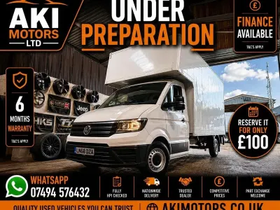 Used VW Crafter Startline 177 HP (130 kW) 2018 White Van
