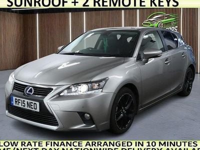 Used Lexus CT200h 136 HP (100 kW) 2015 Grey/black Hatchback