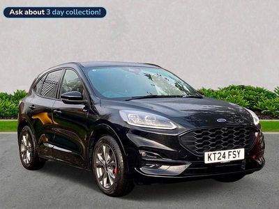 Black Used 2024 Ford Kuga ST-Line SUV | £20,499 (Good price)