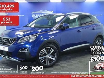 Used Peugeot 3008 Allure 130 HP (95 kW) 2018 Blue SUV
