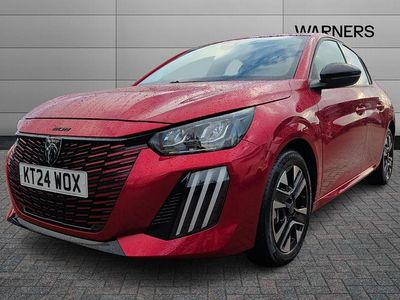 Used Peugeot 208 Allure 99 HP (72 kW) 2024 Red Hatchback