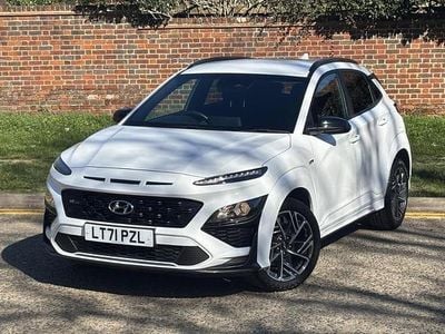 Used Hyundai Kona N Line 118 HP (86 kW) 2021 White SUV
