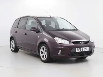 Second-hand Ford C-MAX Zetec 125 CP (91 kW) 2008 Roșu Monovolum