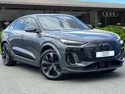 New Audi SQ6 Sportback e-tron Black Edition 380 kW (517 HP) 2026 Grey SUV