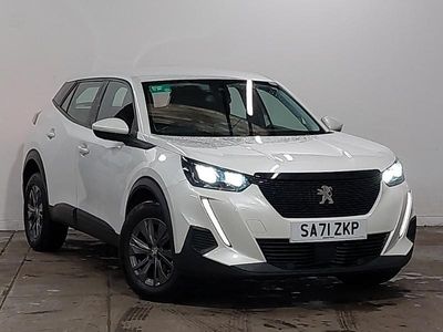 Used Peugeot 2008 Active Premium 101 HP (74 kW) 2021 White SUV