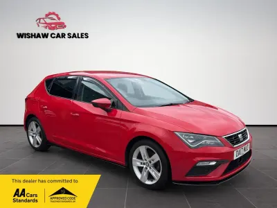Used Seat Leon FR 150 HP (110 kW) 2017 Red Hatchback