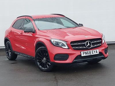 Used Mercedes GLA200 AMG Line Premium 156 HP (114 kW) 2018 Red SUV