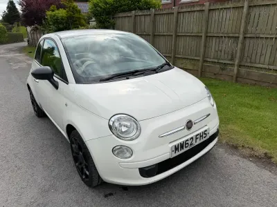 Used Fiat 500 Pop 69 HP (50 kW) 2012 White Hatchback